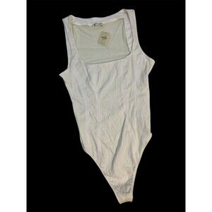 Intimately Free People sz M White Bodysuit